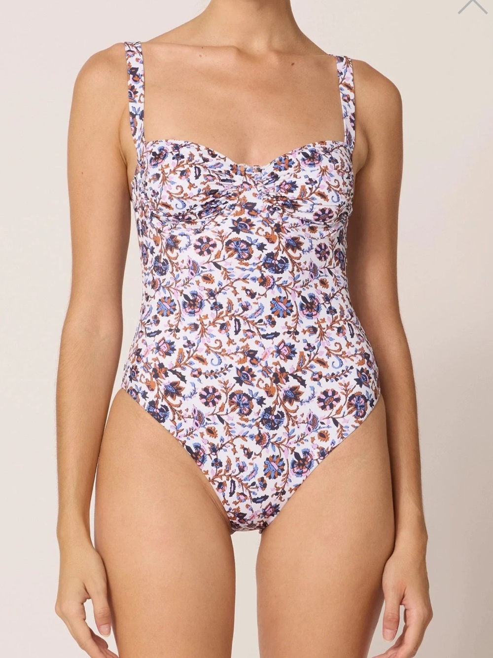 Cleobella Dahlia One Piece Swimsuit in Bellucci Large NWT